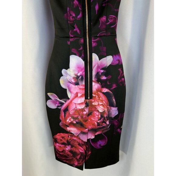 NEW Ted Baker Semanj Splendor Floral Sheath Dress $325 - Picture 9 of 13